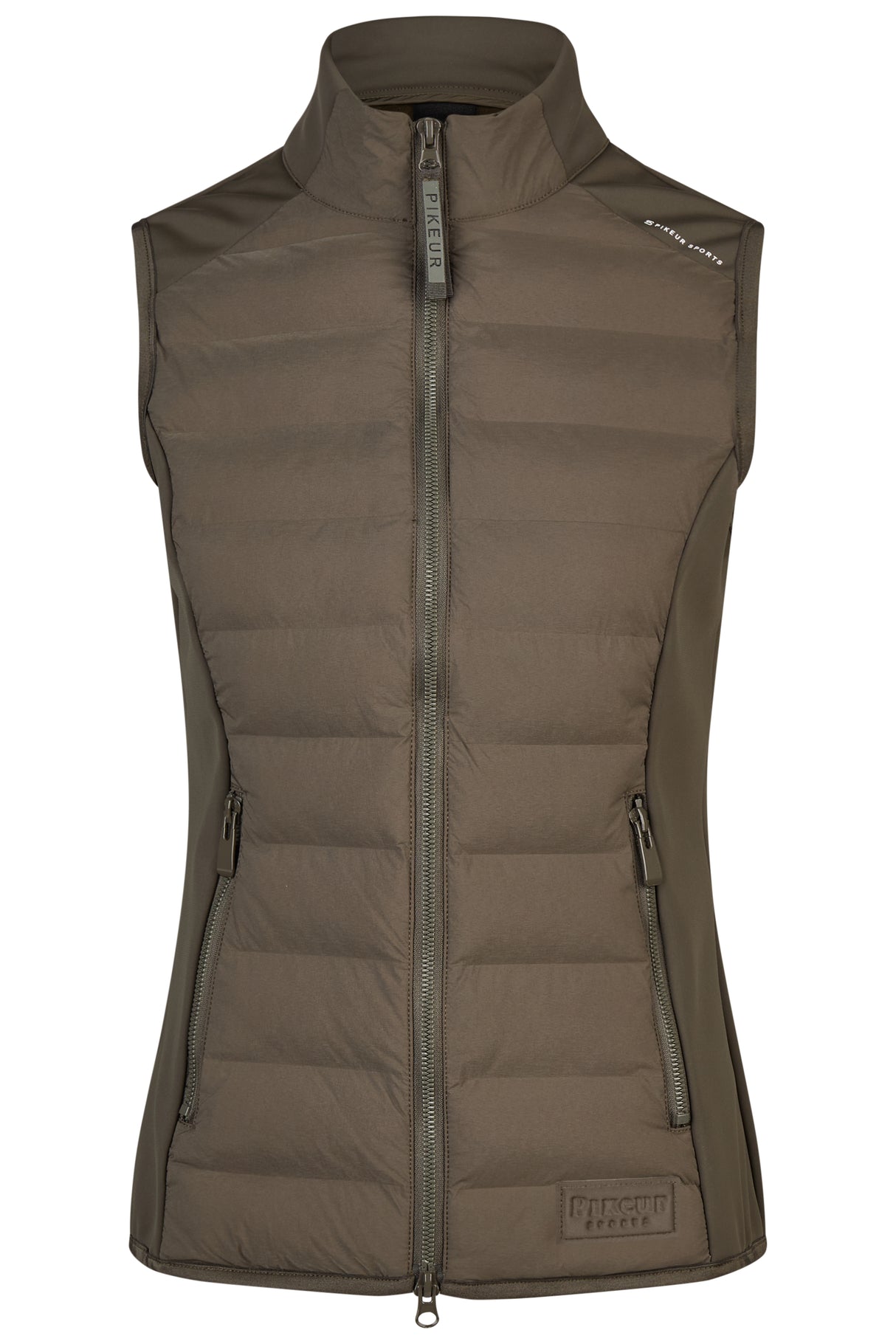 Pikeur Hybrid Vest 8003 Sports Deep Khaki