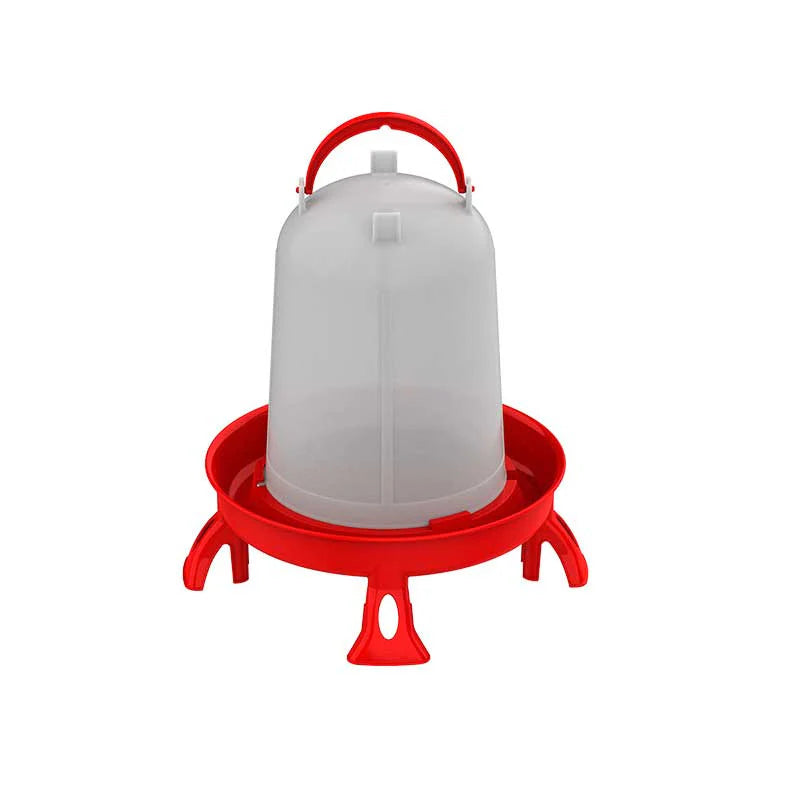 Agrihealth Poultry Eco Drinker With Legs 8L Red