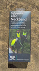 Woof Wear LED Neck Band Hi Viz Yellow M / L