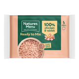 Natures Menu Dog - Frozen Just Mince Chicken & Rabbit 400g