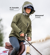 Equicoat Reincoat Air Adults Midnight Navy