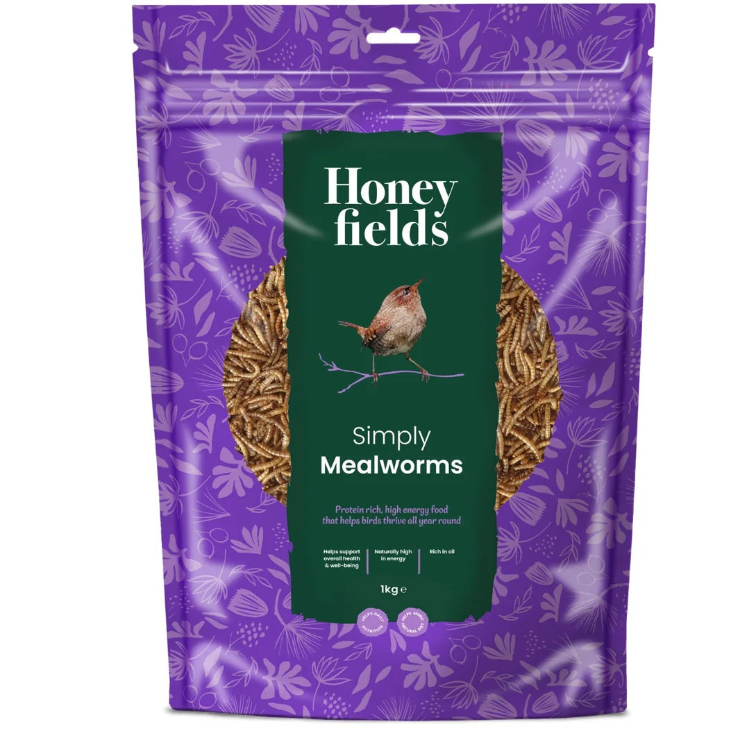 Honeyfields Simply Mealworms 1kg