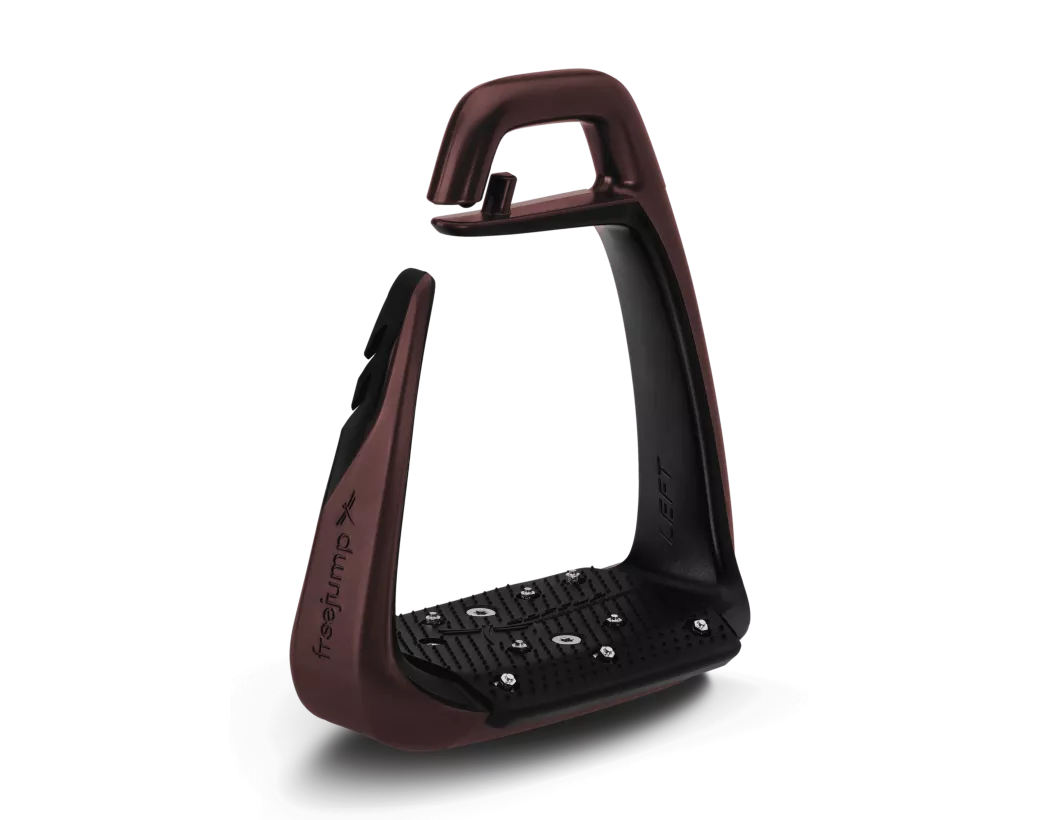 Freejump Stirrups Soft Up Classic+ Pearl Copper / Black