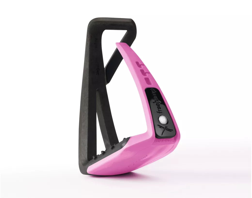 Freejump Stirrups Soft Up Lite Black / Pink