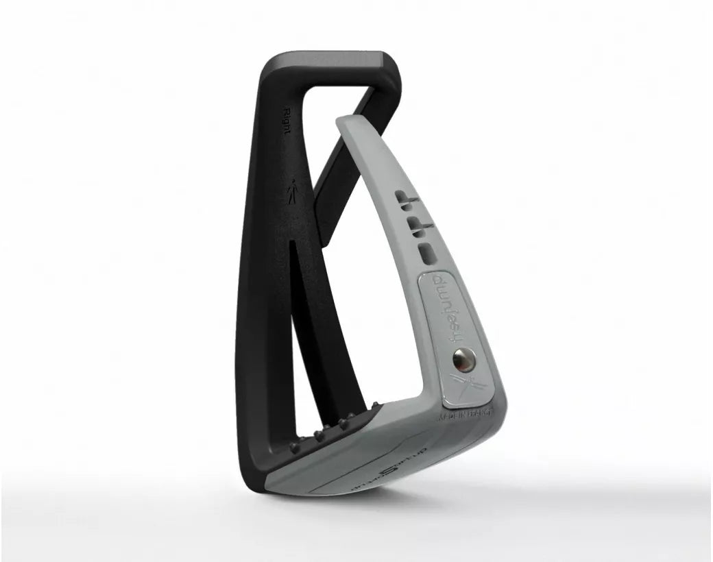 Freejump Stirrups Soft Up Lite Black / Iron Matte