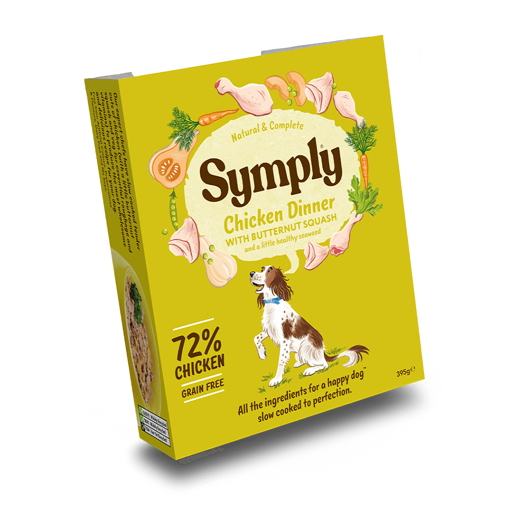Symply Dog - Grain Free Chicken Dinner With Butternut Squash 395g