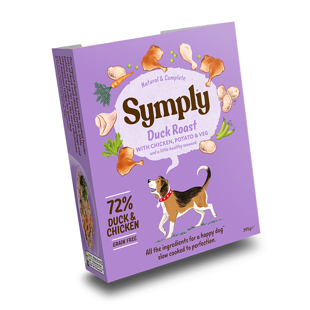 Symply Dog - Grain Free Duck Roast With Chicken, Potato & Veg 395g
