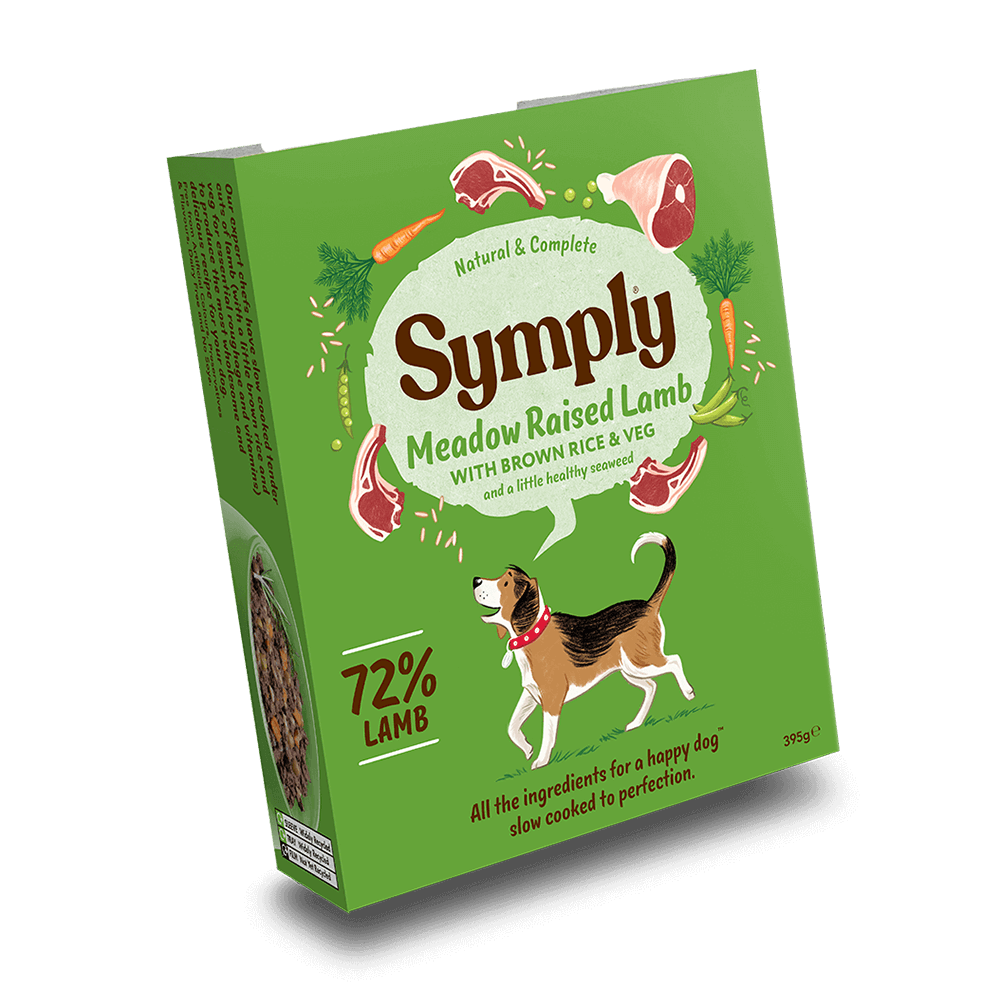 Symply Dog - Lamb With Brown Rice & Veg 395g