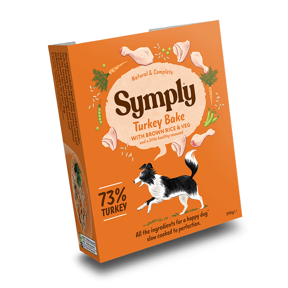 Symply Dog - Turkey Bake With Brown Rice & Veg 395g