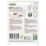 Unwins Tomato (Cherry) Monterrey F1 (Organic)