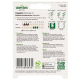 Unwins Tomato (Salad) Diplom F1 (Organic)