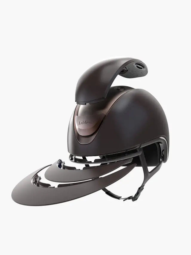 Le Mieux Verv Competition Helmet Matte Brown