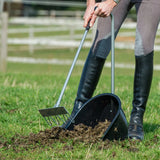 Red Gorilla Tidee Manure Skip With Rake