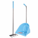 Red Gorilla Tidee Manure Skip With Rake