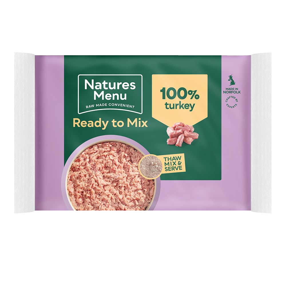 Natures Menu Dog - Frozen Just Mince Turkey 400g