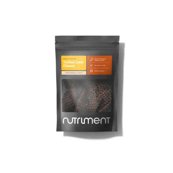 Nutriment Dog & Cat - Turkey Liver Chews 100g
