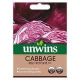 Unwins Cabbage Red Rookie F1
