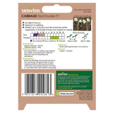 Unwins Cabbage Red Rookie F1