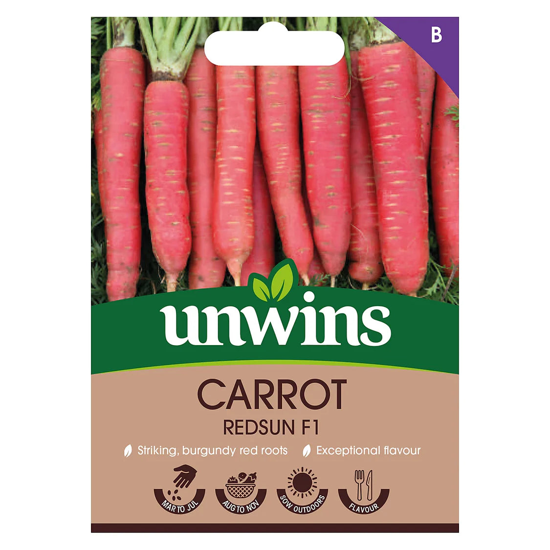 Unwins Carrot Redsun F1