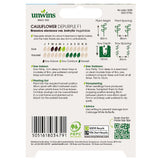 Unwins Cauliflower Depurple F1