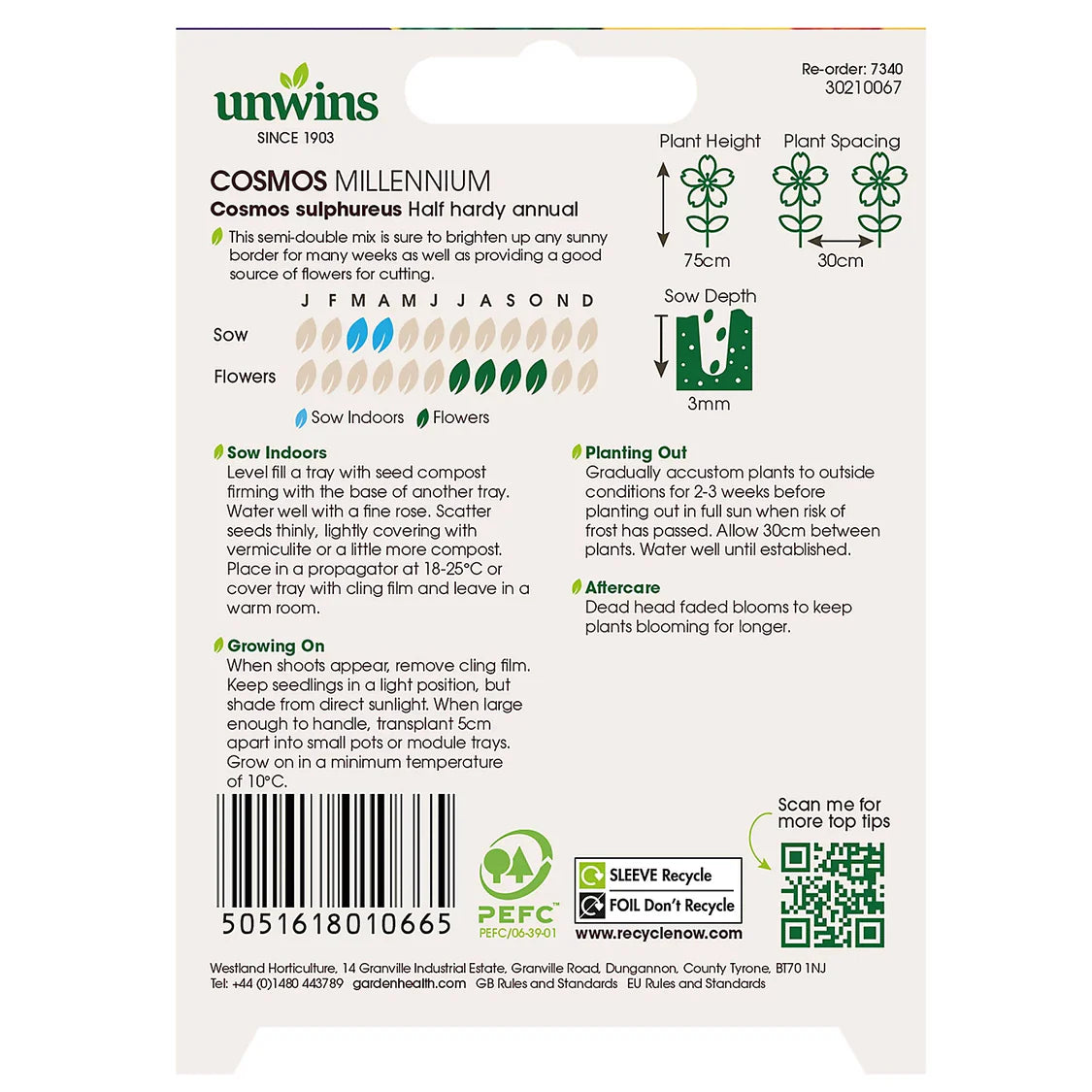 Unwins Cosmos Millennium