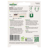 Unwins Pepper (Chilli) Reggae