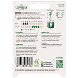 Unwins Pepper (Sweet) Red Bell F1