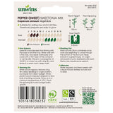 Unwins Pepper (Sweet) Sweetonia Mix