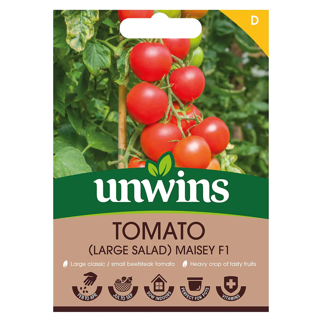 Unwins Tomato (Salad) Maisey F1