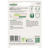 Unwins Carrot Chantenay Red Cored 2