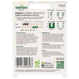 Unwins Tomato (Cherry) Sungold F1