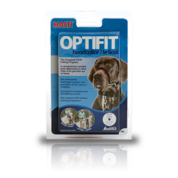 Picture of Company of Animals Halti Optifit Head Collar Black Large
