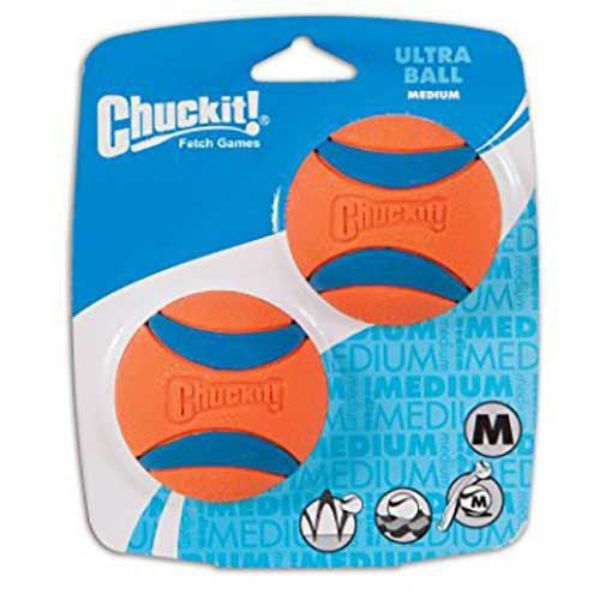 Picture of Chuckit Ultra Ball 2 Pack Medium
