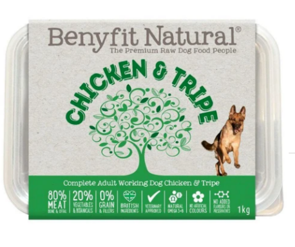 Picture of Benyfit Dog - Natural Chicken & Tripe 1kg