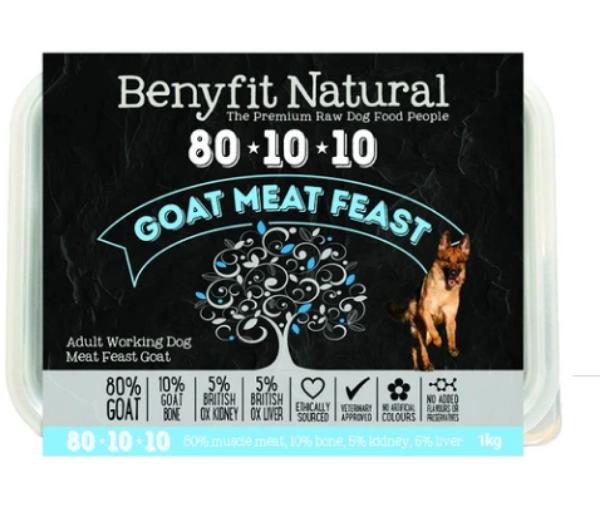 Picture of Benyfit Dog - Natural Goat Meat Feast 80*10*10 1kg