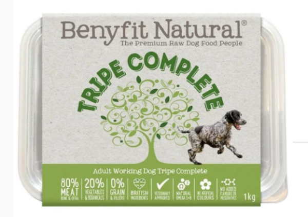 Picture of Benyfit Dog - Natural Tripe Complete 1kg