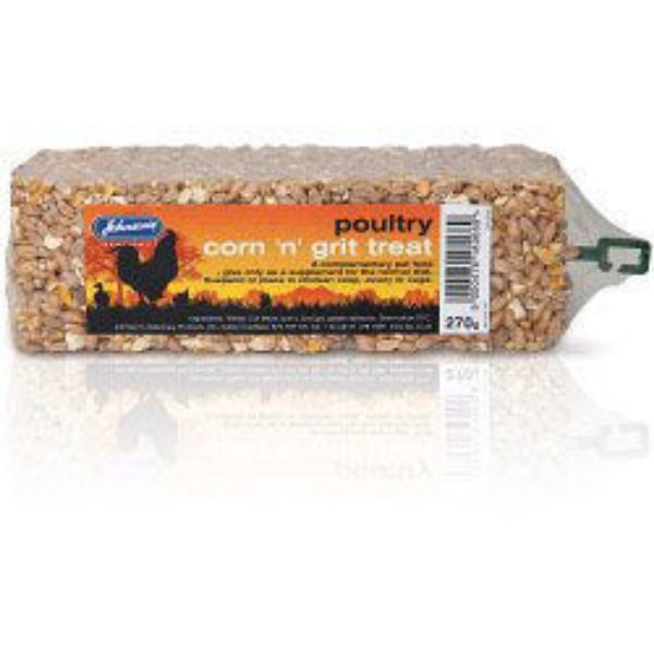 Picture of Johnsons Poultry Corn n Grit Treat 270g