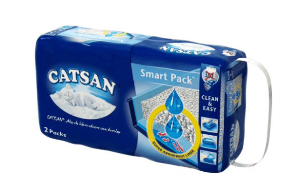 Picture of Catsan Cat Litter Smart Pack 2 Pack