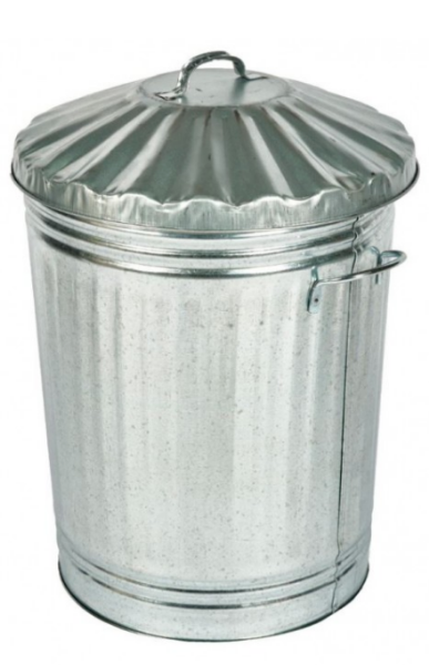 Picture of Earlswood Galvanised Dustbin 85L