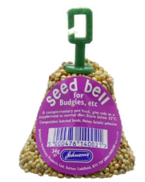 Picture of Johnsons Budgie Seed Bell 24g