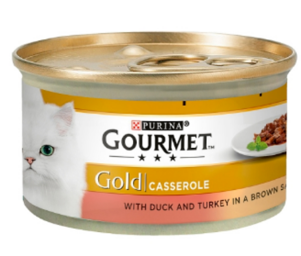 Picture of Gourmet Gold Tin Casserole Duck Turkey 85g