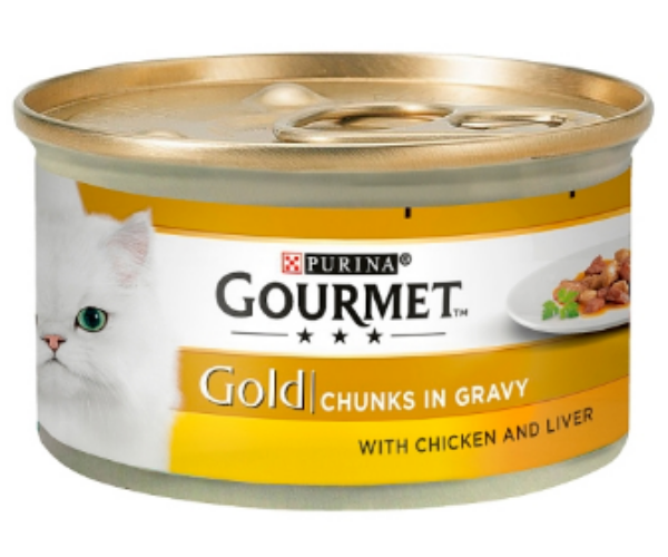 Picture of Gourmet Gold Tin Chicken / Liver / Gravy 85g