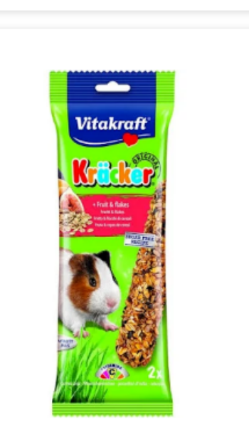 Picture of Vitakraft Guinea Pig Stick Fruit 2 Pack