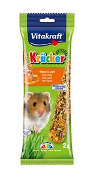 Picture of Vitakraft Hamster Sticks Honey 2 Pack