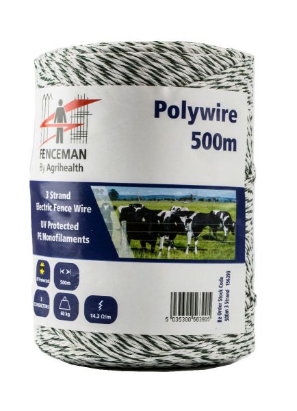 Picture of Fenceman Polywire 3 Strand (3x0.15mm) 500m
