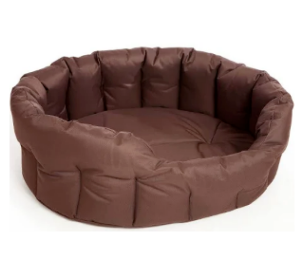 Picture of P & L Oval Softee Bed Brown 4