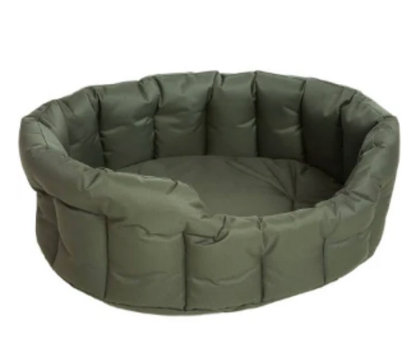 Picture of P & L Oval Waterproof Softee Bed Green 4