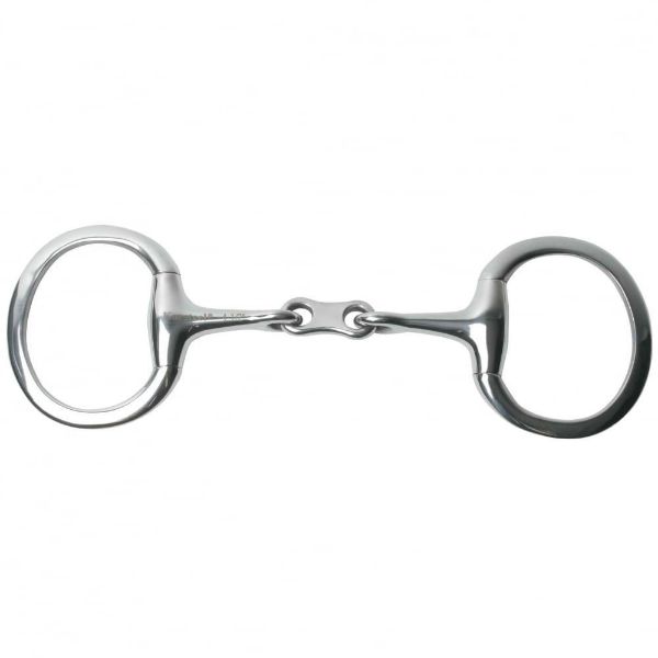 Picture of Korsteel Stainless Steel French Link Eggbutt Snaffle Bit
