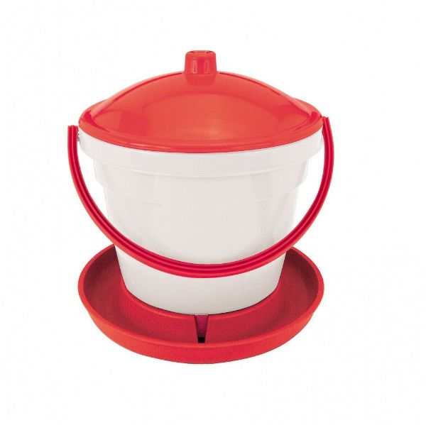 Picture of Stockshop Poultry Drinker With Lid 12L