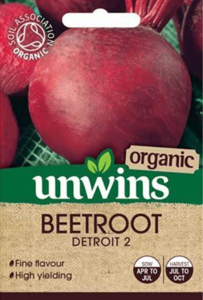 Picture of Unwins Beetroot Detroit 2 Seeds